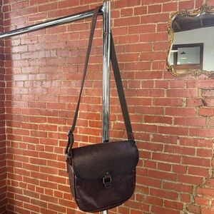Jack Georges leather crossbody purse